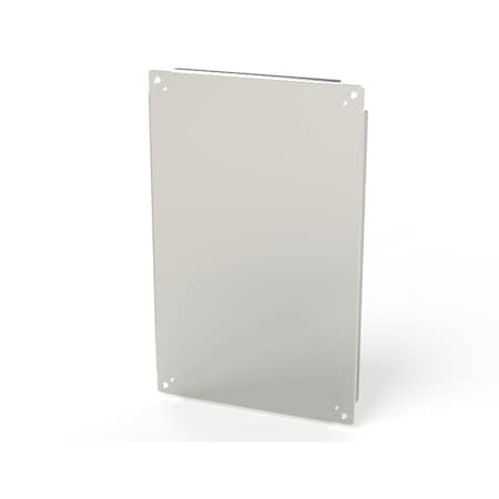 Saginaw Control & Engineering 27 in H, 0.13 in D, 17 in W, Aluminum SCE-30P20AL